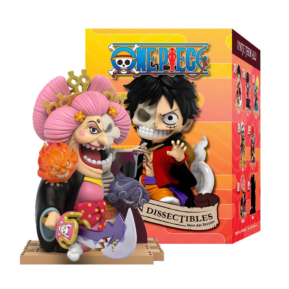 One Piece: Freeny's Hidden Dissectibles Wano 4 inch Vinyl Figure Blind Box Display