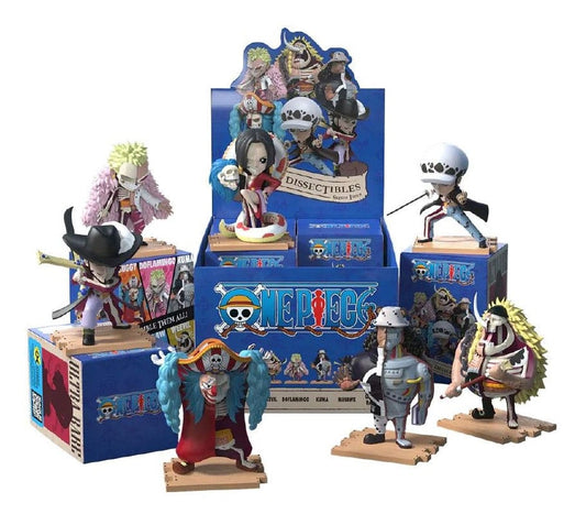 One Piece Mystery Blind Box Freeny's Hidden Dissectibles Warlords Edition 4 inch Vinyl Figure