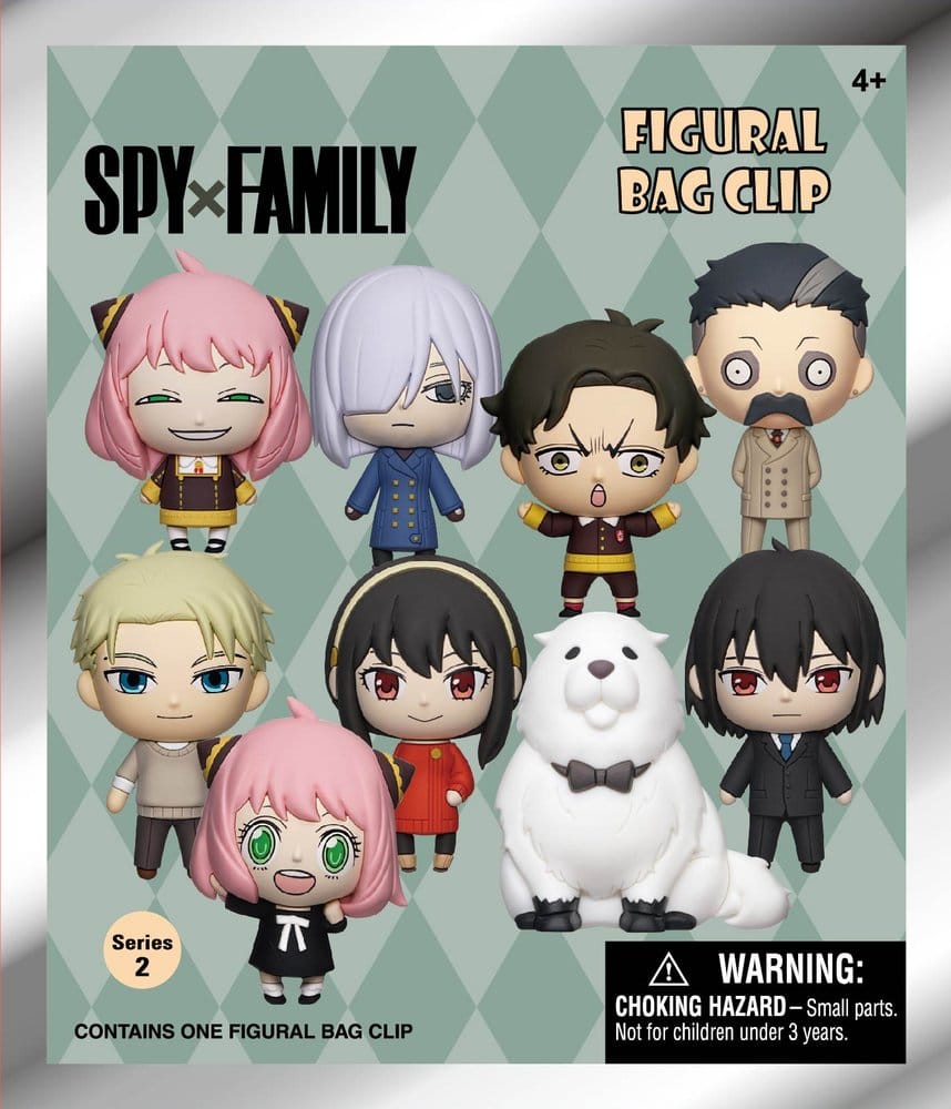 Spy x Family 3D PVC Bag Clips Series 2 Mystery Mini-figurine