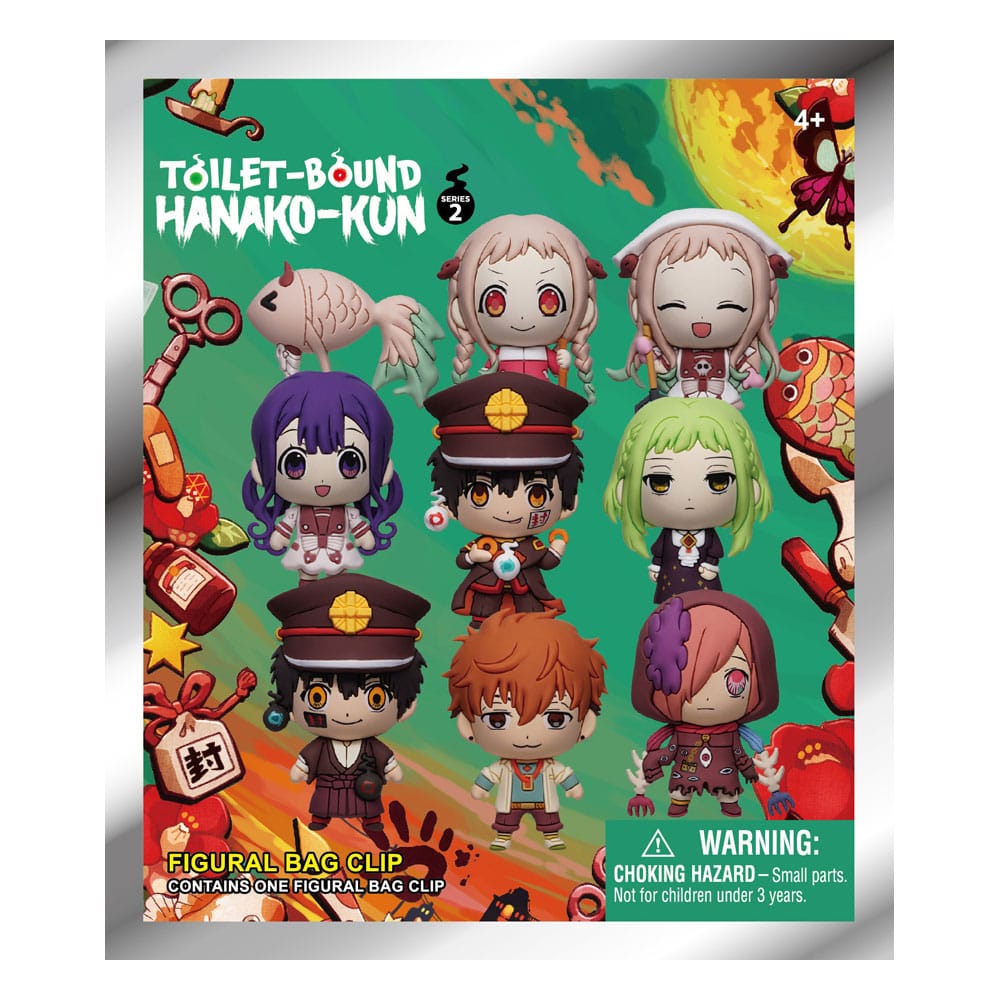 Toilet Bound Hanako-Kun PVC Bag Clips Series 02 Portachiavi Mystery