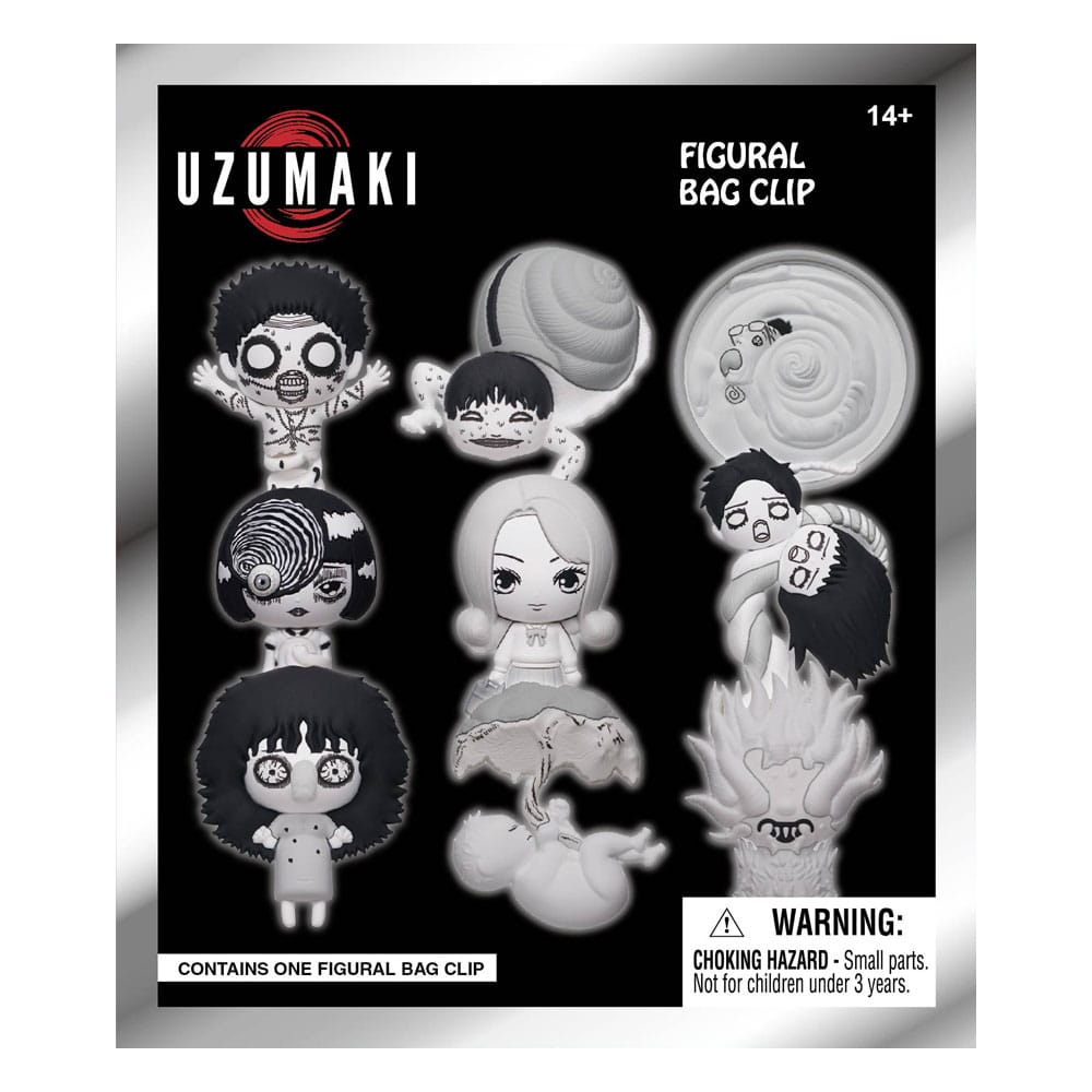 Uzumaki 3D PVC Bag Clips Series 1 Portachiavi Mystery