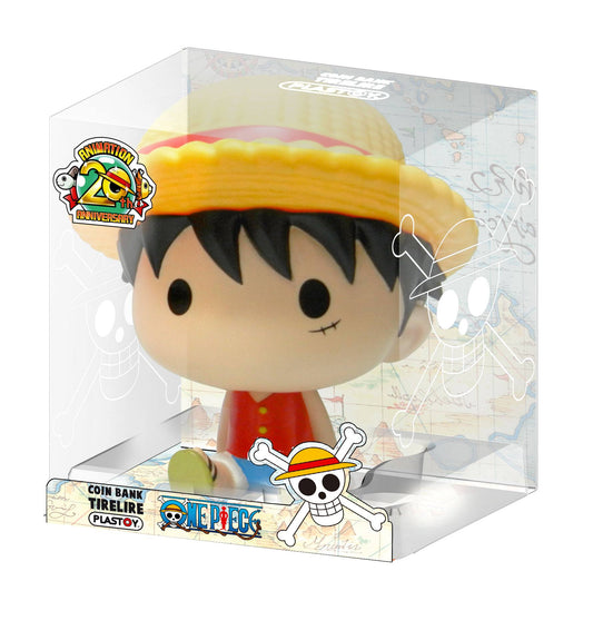 One Piece Salvadanaio Chibi Bust Bank Luffy 15 cm