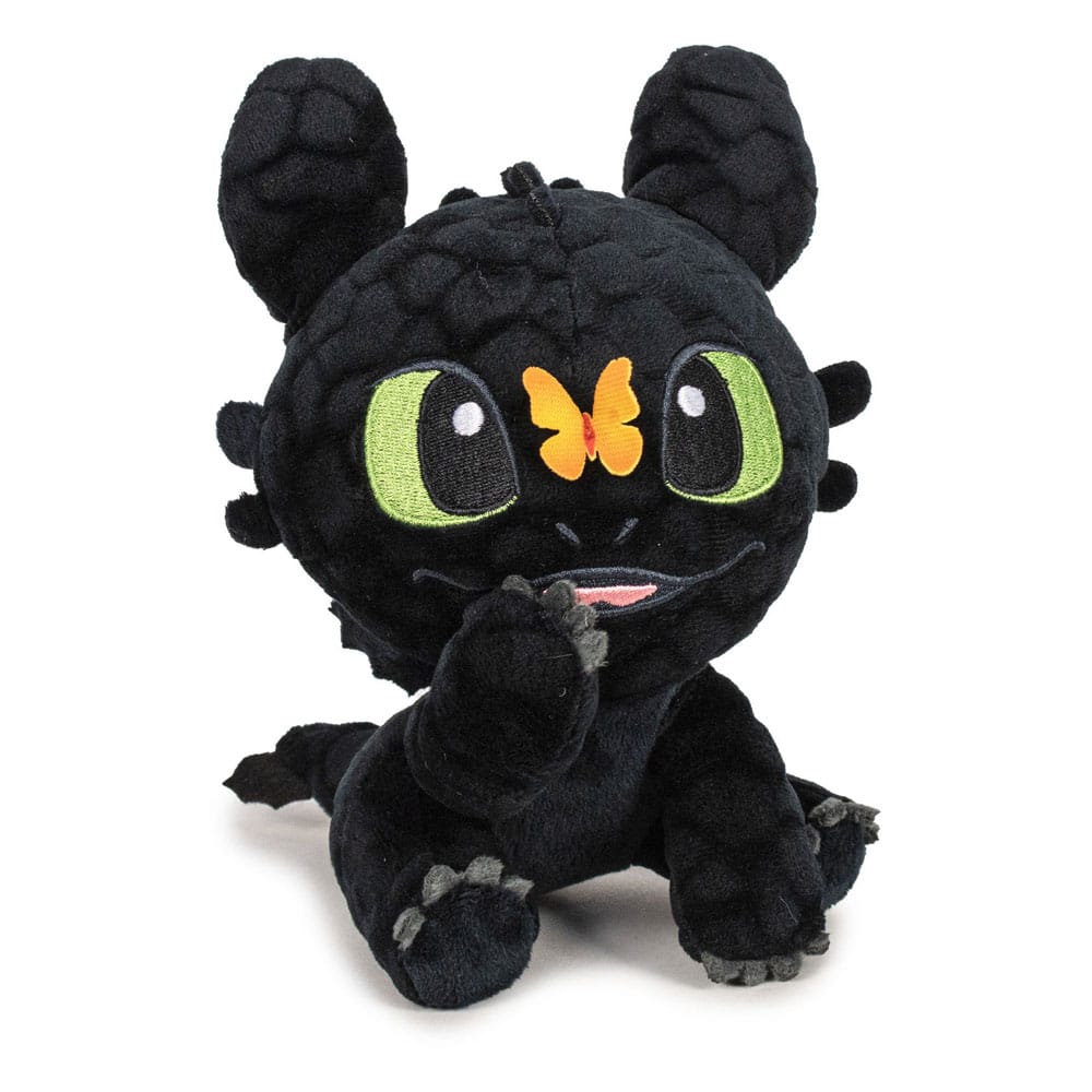 How to Train Your Dragon Farfalla Dragon Trainer Sdentato Plush Peluche Figures 18 cm Expressions Version