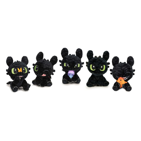 How to Train Your Dragon Pesce Dragon Trainer Sdentato Plush Peluche Figures 18 cm Expressions Version