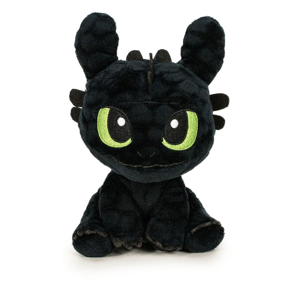 How to Train Your Dragon Seduto Dragon Trainer Sdentato Plush Peluche Figures 18 cm Expressions Version
