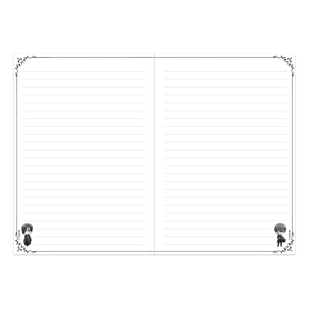 Notebook Black Butler - Ciel e Sebastian School Arc