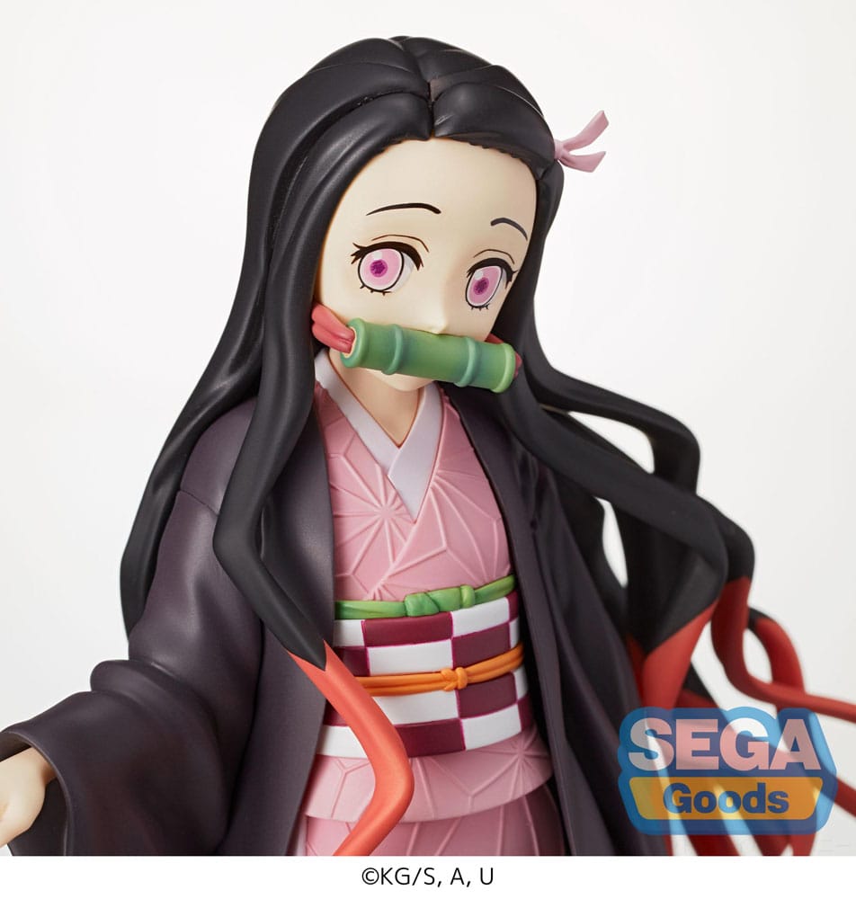 Demon Slayer - Nezuko Kamado Sibling Bond 20 cm Statue - Kimetsu no Yaiba PVC Statue