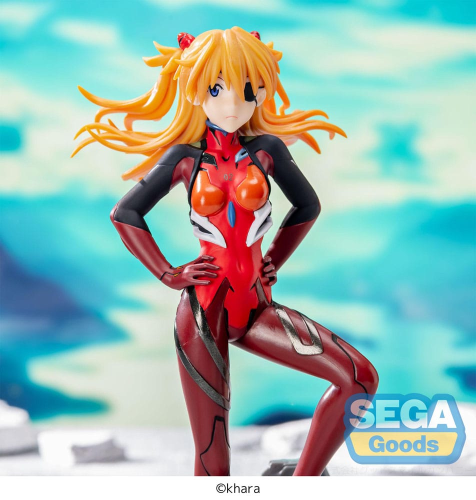 L'articolo è stato rimosso dal negozio. Evangelion: 3.0+1.0 Thrice Upon a Time Luminasta PVC Statue Asuka Shikinami Langley Vignetteum 30th Anniversary Ver. 23 cm