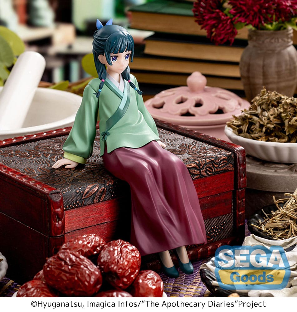 The Apothecary Diaries PM Perching PVC Statue Maomao 14 cm - Noodle stopper I Diari della Speziale