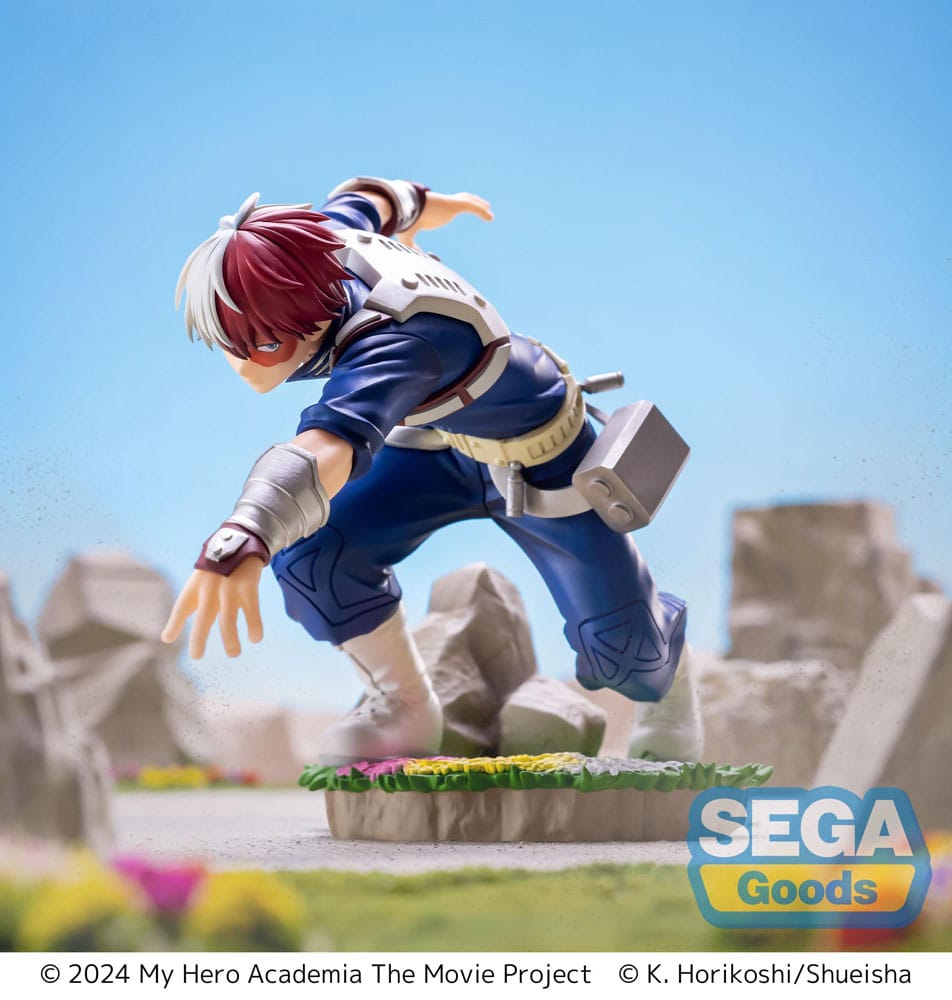 My Hero Academia: You're Next Xross Link Anime PVC Statue Shoto Todoroki 12 cm