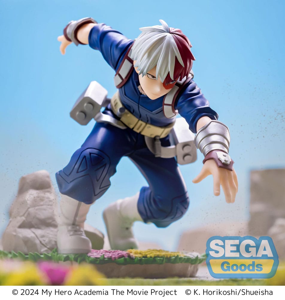 My Hero Academia: You're Next Xross Link Anime PVC Statue Shoto Todoroki 12 cm