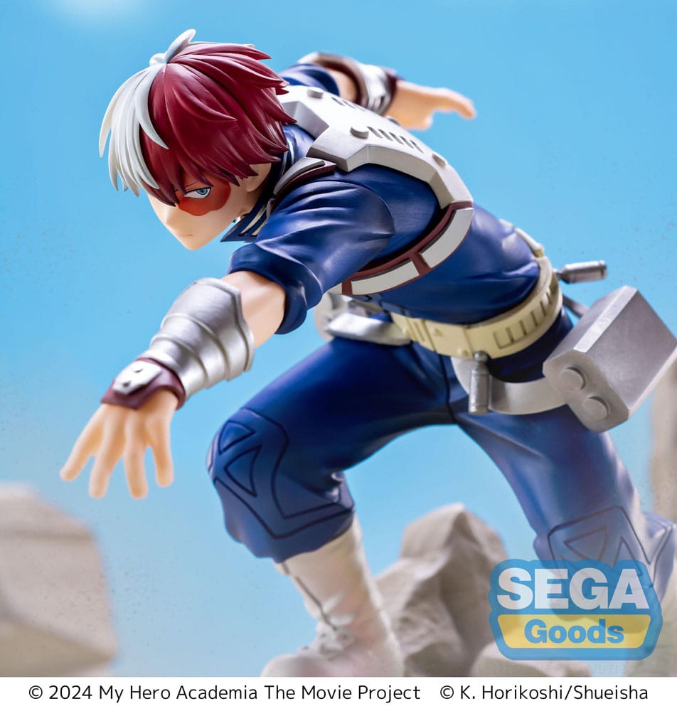 My Hero Academia: You're Next Xross Link Anime PVC Statue Shoto Todoroki 12 cm