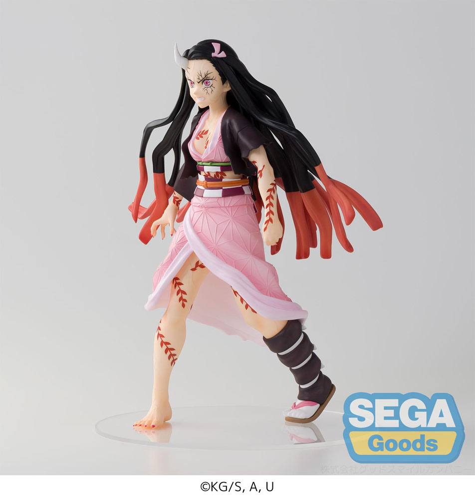 Demon Slayer: Kimetsu no Yaiba Figurizm PVC Statue Nezuko Kamado Demon Form Advancing Ver. 21 cm