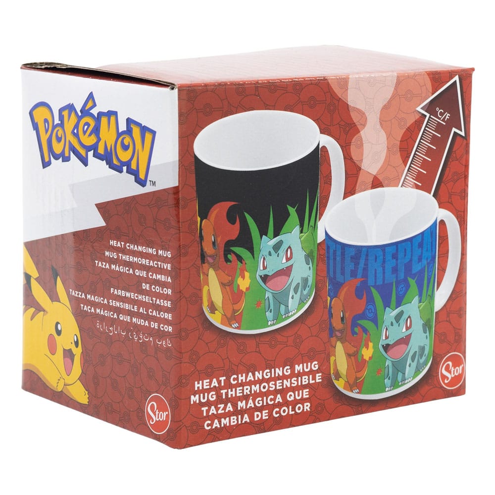 Pokémon Heat Change Mug Pokéverse 325 ml - tazza starter