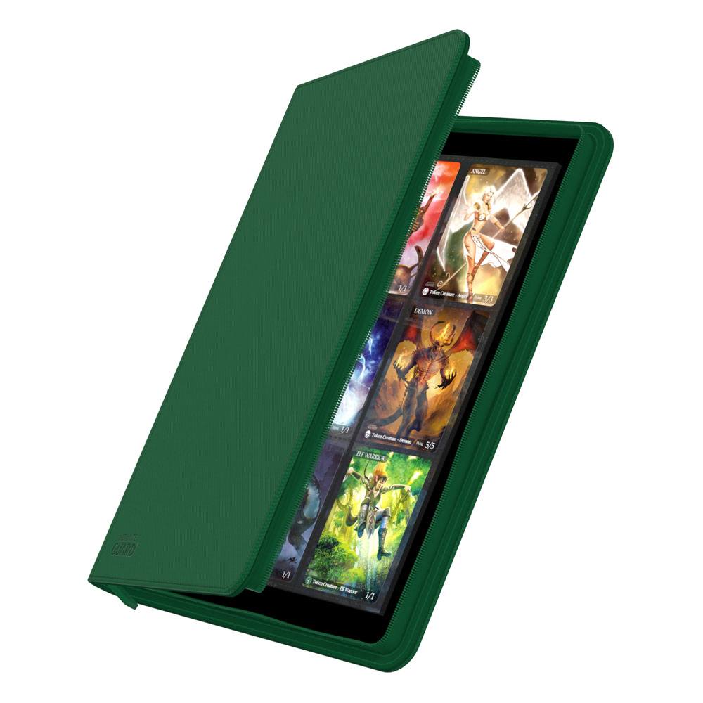 Ultimate Guard Zipfolio 360 - 18-Pocket Xenoskin - Green