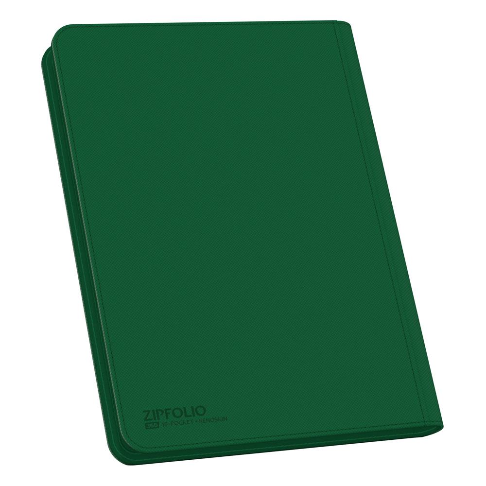 Ultimate Guard Zipfolio 360 - 18-Pocket Xenoskin - Green