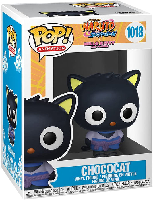 Naruto Shippuden x Hello Kitty Funko POP! Animation Vinyl Figure 1018 Chococat 9 cm