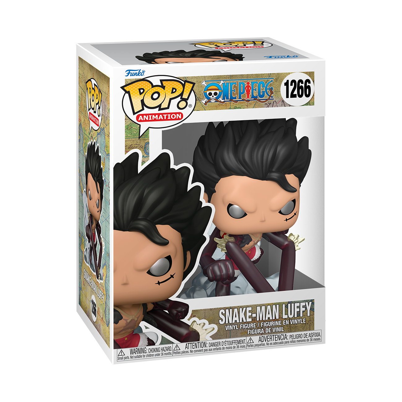 One Piece Funko POP! Television Vinyl Figure 1266 Snake-Man Luffy 9 cm