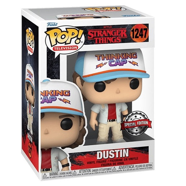 Stranger Things Funko POP! Vinyl Figure 1247 Dustin 9cm - SPECIAL EDITION