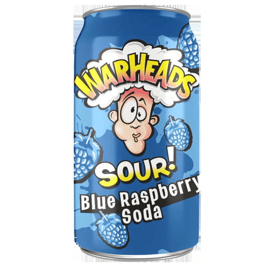 Warheads Sour Soda Blue Raspberry