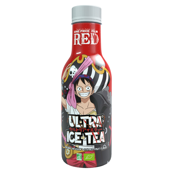 One Piece RED Luffy Organic Infusion e Red Fruit ICE TEA - TÈ FREDDO