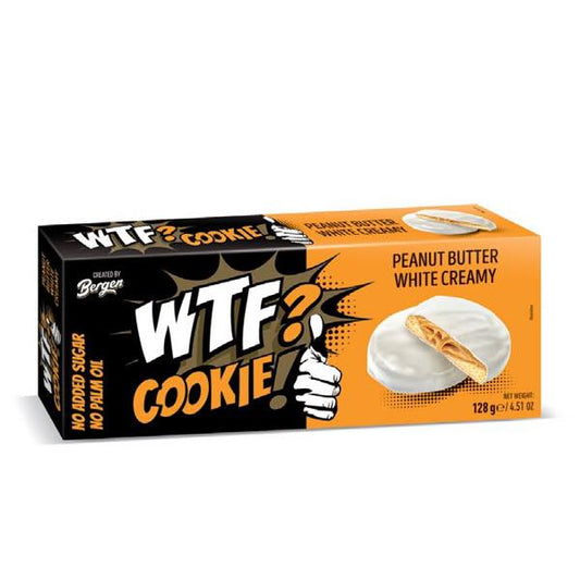 WTF? COOKIE! Peanut Butter White Creamy Cookies - Biscotti