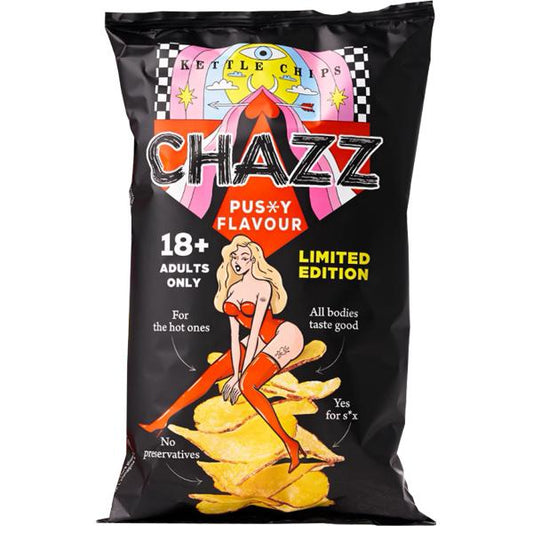 Chazz Potato Chips Pussy Flavour – Edizione Limitata