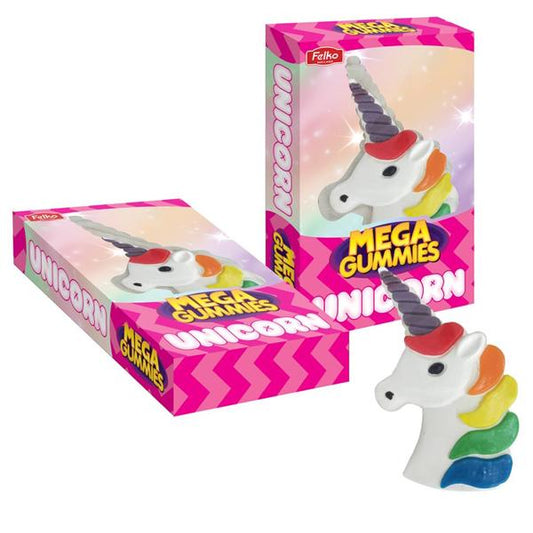 Mega Gummies – Unicorn – Caramelle a forma di emoji unicorno
