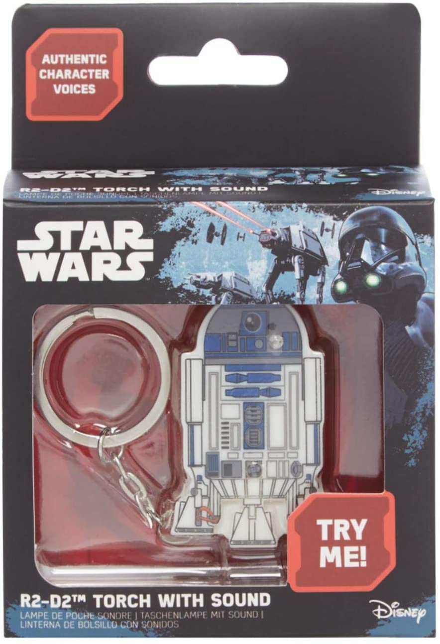 Star Wars: Paladone - R2-D2 Torch With Sound (Portachiavi Torcia Con Suono)