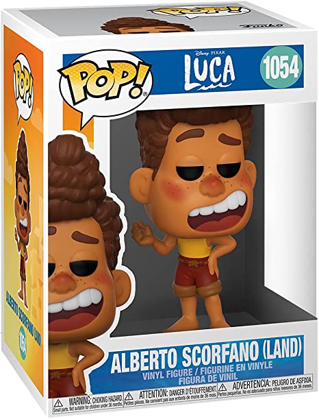 Luca Funko POP! Disney Vinyl Figure 1054 Alberto (Human) 9 cm