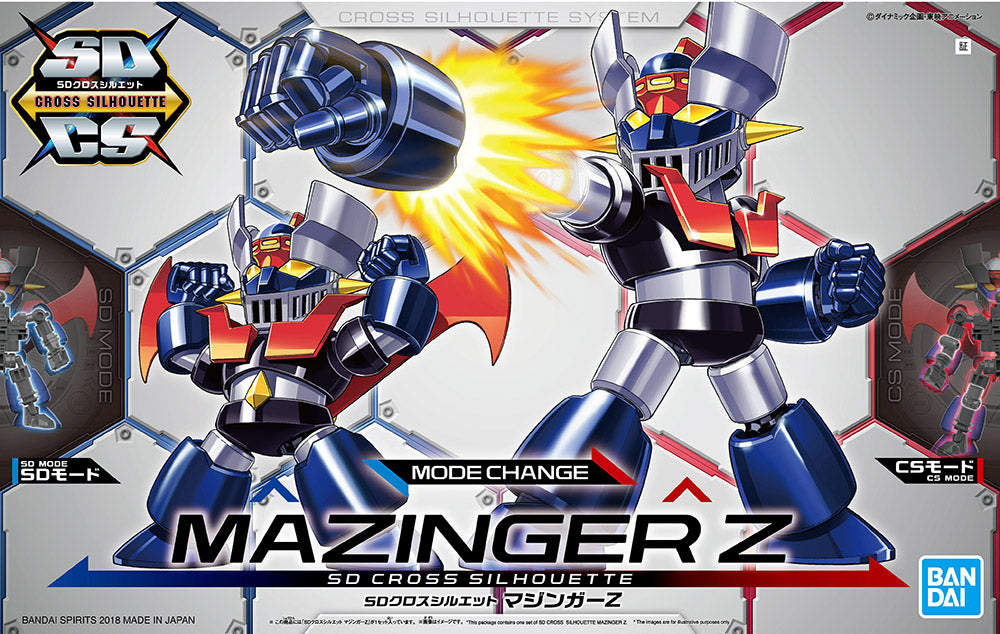 SD CROSS SILHOUETTE MAZINGER Z