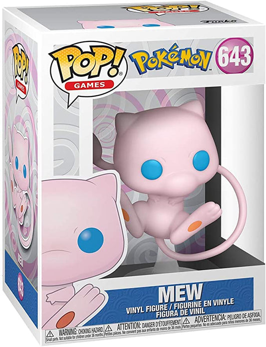 Pokemon Funko POP! Games Vinyl Figure 643 Mew 9 cm