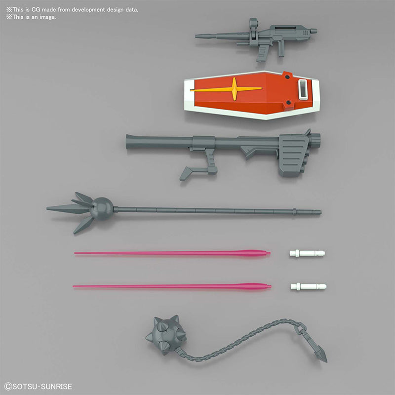 EG GUNDAM RX-78-2 FULL WEAPON SET MODEL KIT
