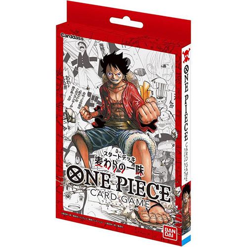 ONE PIECE CARD GAME - STARTER DECK ST- 01 STRAW HAT CREW ROSSO - ENG