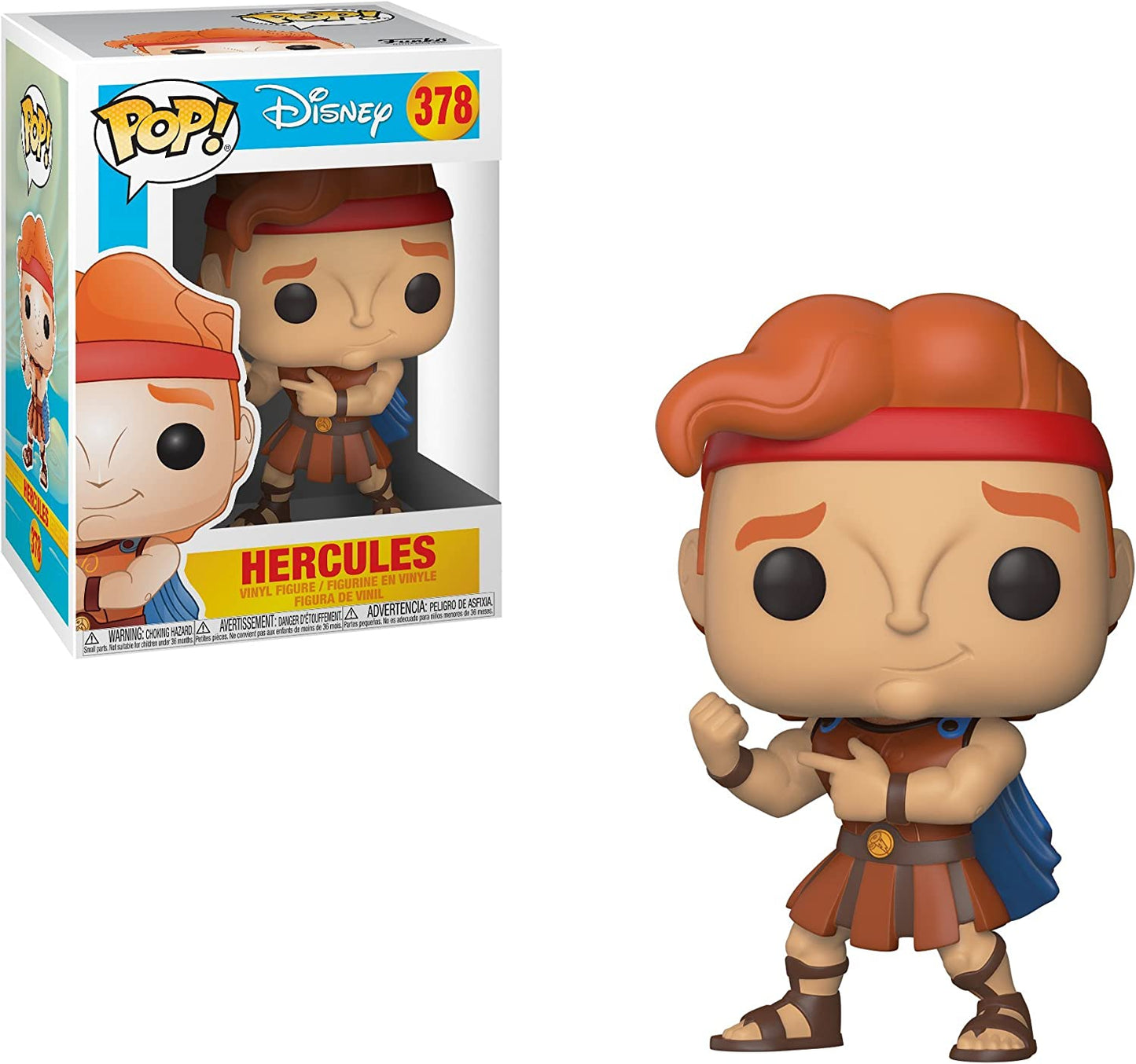 Hercules Funko POP! Disney Vinyl Figure 378 Hercules 9 cm