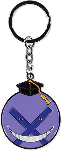 Assassination Classroom : Metal Keychain Silver (Portachiavi)