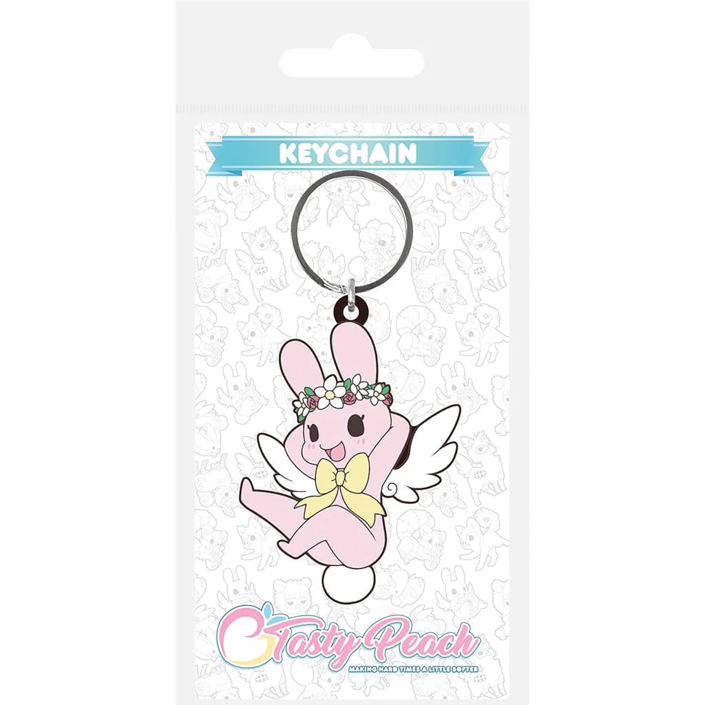 TASTY PEACH CHIRII RUBBER KEYCHAIN (Portachiavi)