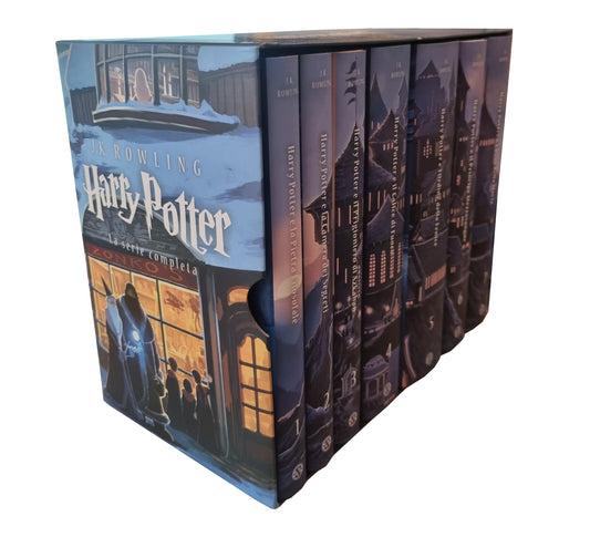 HARRY POTTER - serie completa -Castello di Hogwarts - Cofanetto