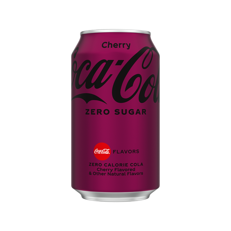 Coca Cola Zero Cherry, coca cola alla ciliegia zero zuccheri da 330ml