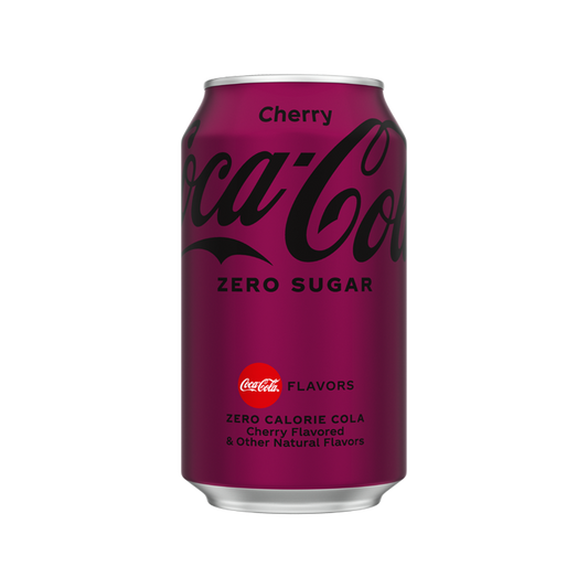 Coca Cola Zero Cherry, coca cola alla ciliegia zero zuccheri da 330ml