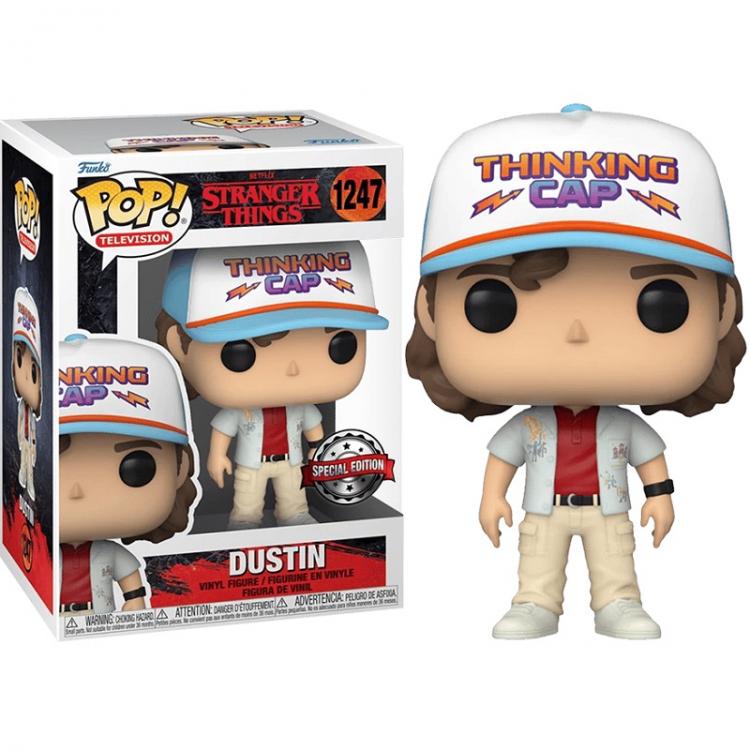 Stranger Things Funko POP! Vinyl Figure 1247 Dustin 9cm - SPECIAL EDITION