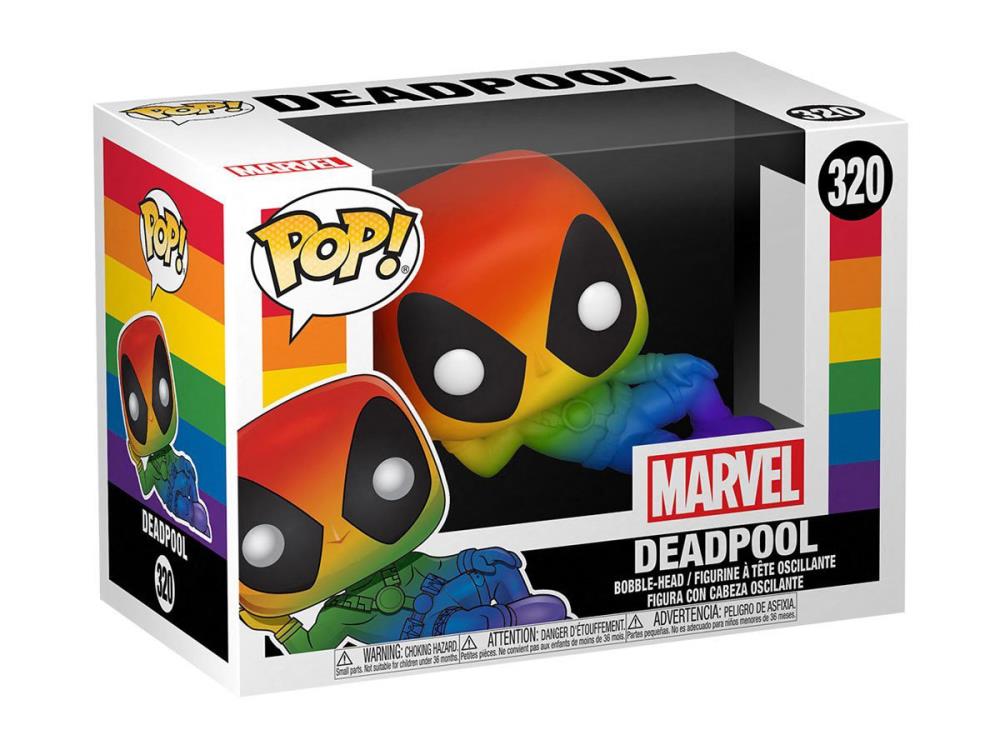 Deadpool Pride Funko POP! Marvel Vinyl Figure 320 Deadpool 9 cm