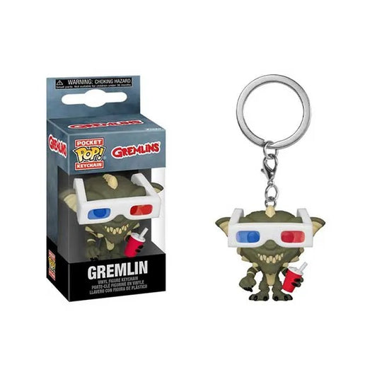 Gremlins : Funko Pop! Keychain - Gremlin (W/3D Glasses) (Portachiavi)