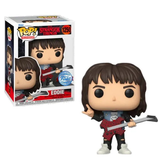 Stranger Things Funko POP! TV Vinyl Figure 1250 Eddie 9 cm Special Edition