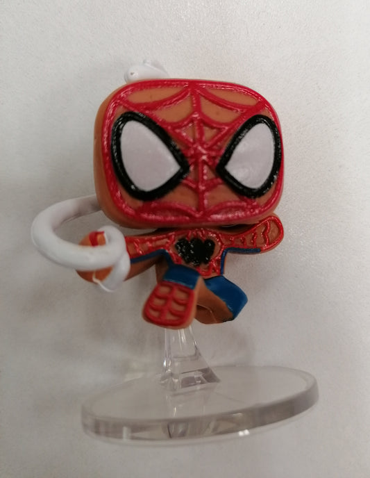 Advent Calendar Marvel Calendario dell'avvento Spider-man Natalizio Gingerbread Funko POP! Vinyl 4 cm