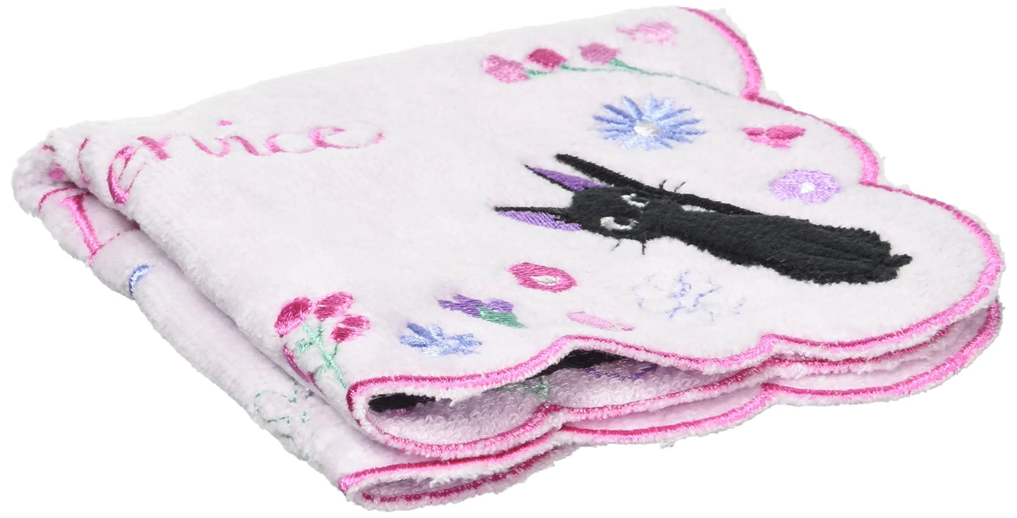 Studio Ghibli Mini Towels 25 x 25 cm Kiki Delivery Jiji and Lily ASCIUGAMANO
