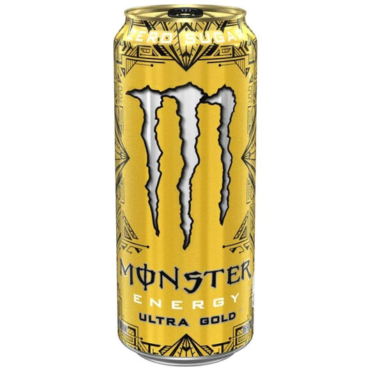 Monster Energy Ultra Gold, energy drink all'ananas 500 ml