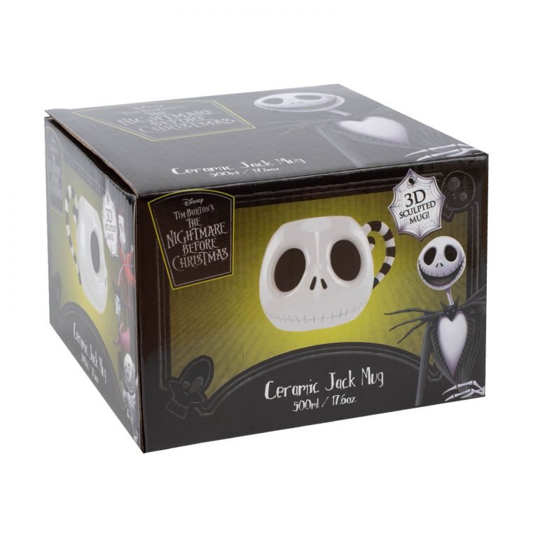 Nightmare Before Christmas 3D Shaped Mug Jack's Head