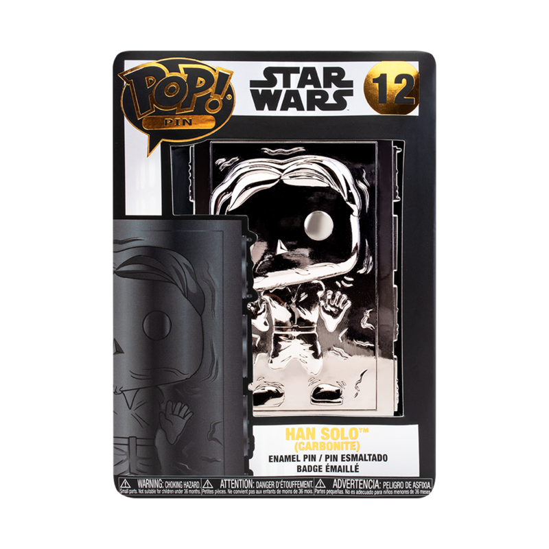 STAR WARS - POP PIN ENAMEL - HAN SOLO IN CARBONITE