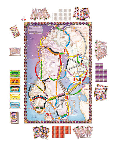 TICKET TO RIDE - PAESI NORDICI